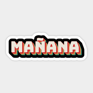 Manana Sticker